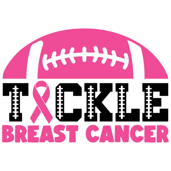 **Breast Cancer Awareness Football T-Shirt**