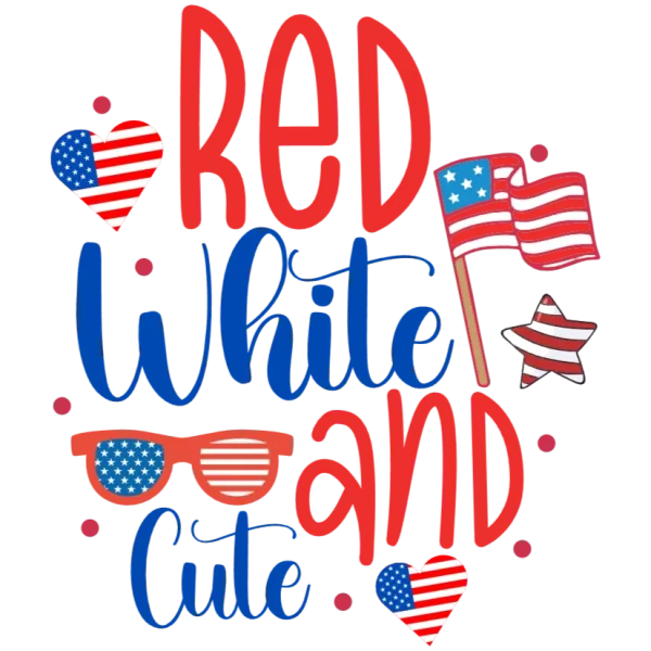Red, White and Cute