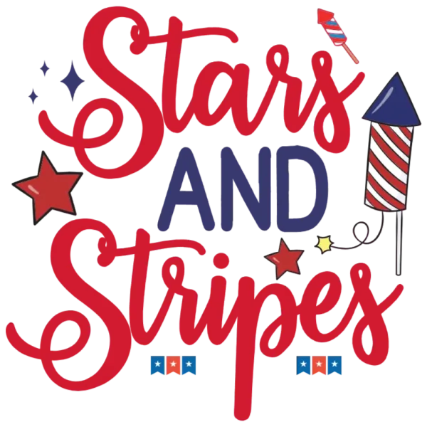 Stars and Stripes Celebration T-Shirt