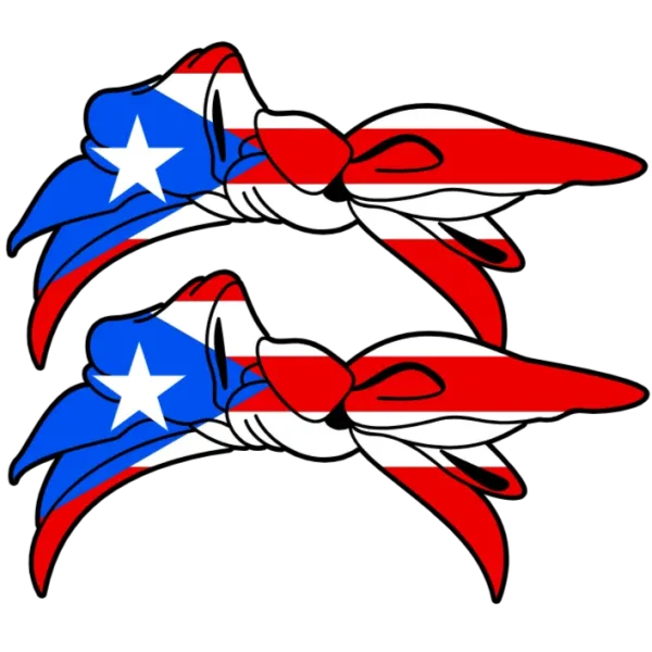 Puerto Rican Flag Handkerchief Design