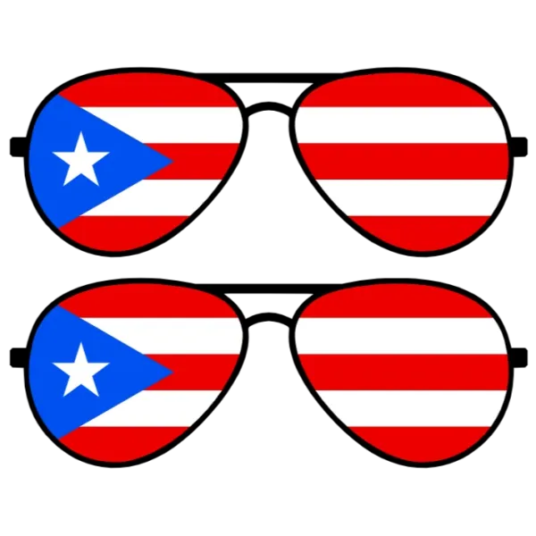 Pride of Puerto Rico Sunglasses