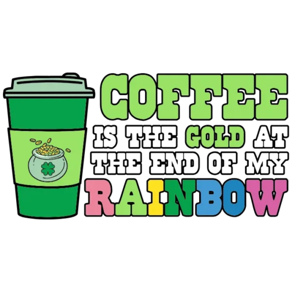 Coffee Lover's St Patrick's Day T-Shirt