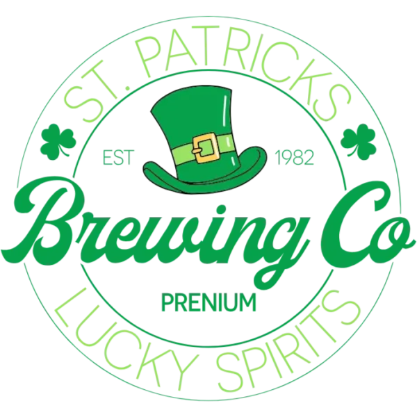 St Patricks Lucky Spirits Brewing Co Logo for St Patrick's Day