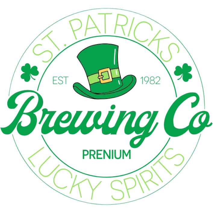 frame_0 St Patricks Lucky Spirits Brewing Co Logo for St Patrick's Day - Image 1