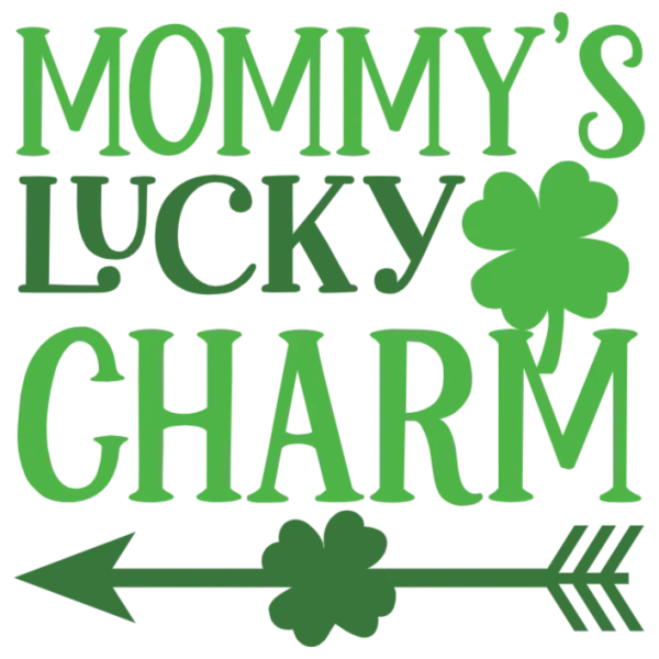 Mommy's Lucky Charm St Patricks Day T Shirt