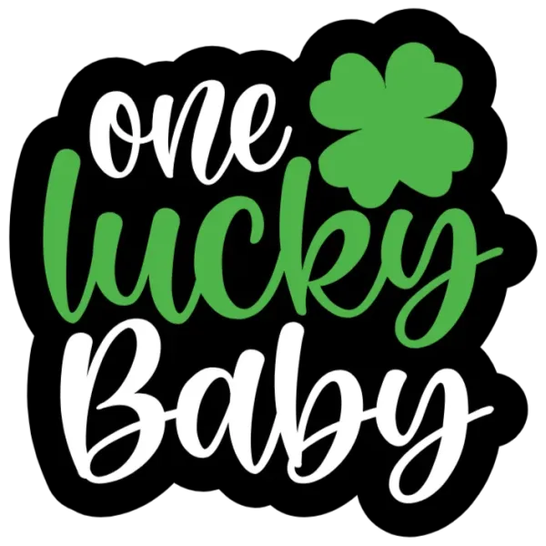 One Lucky Baby Clovers