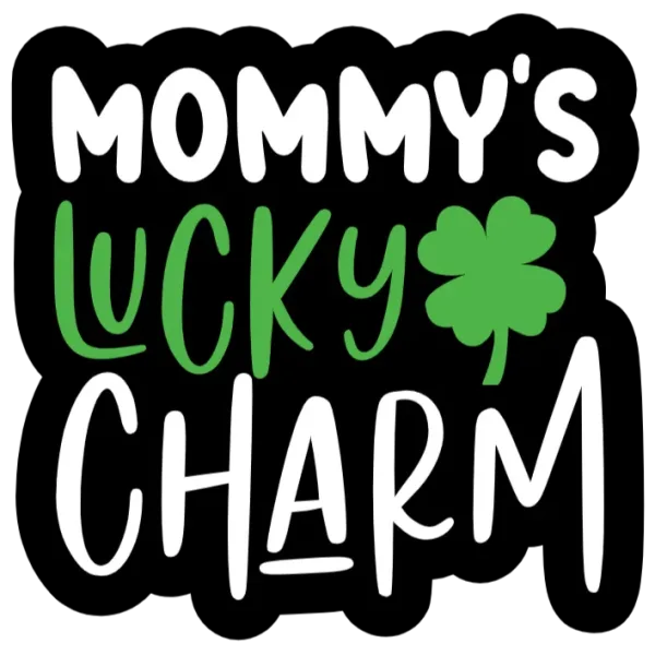 Mommy's Lucky Charm Sticker
