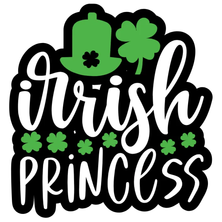 frame_0 Irish Princess St Patrick's Day Design - Image 1