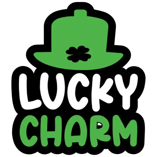 Lucky Charm Hat Stencil Decal