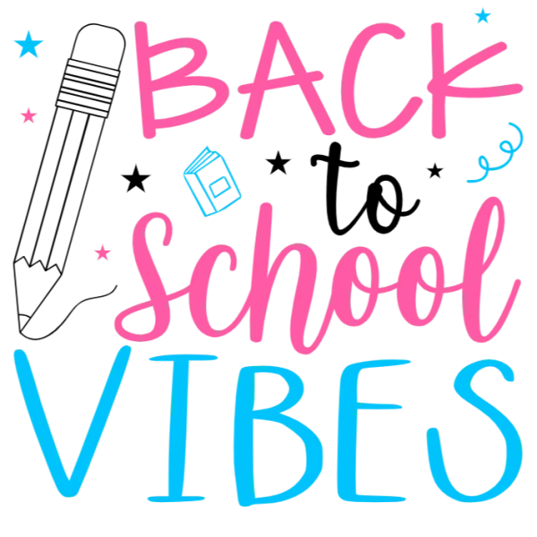 Back to School Vibes T-Shirt Design