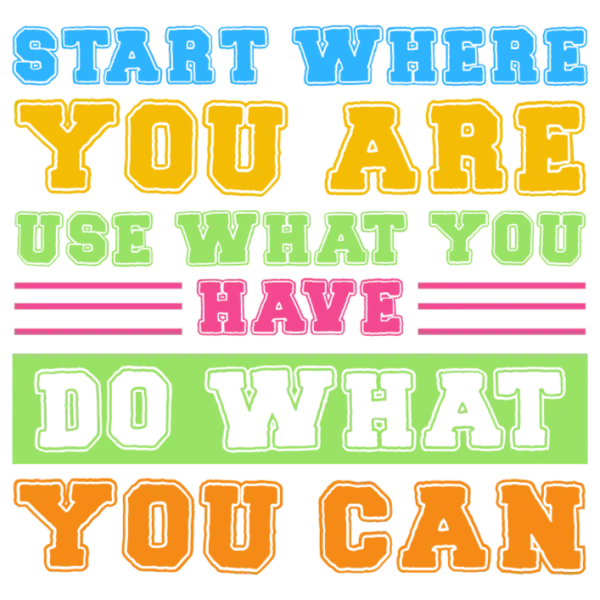 Motivational Quote Wall Art