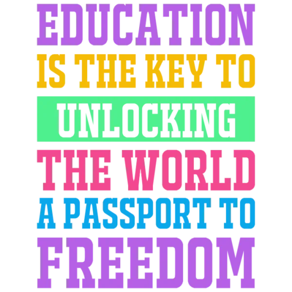 Education Key to Freedom