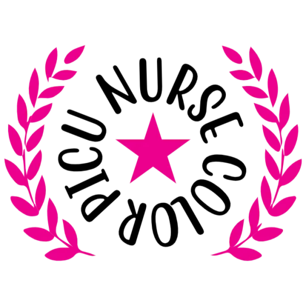 Color Nurse Emblem