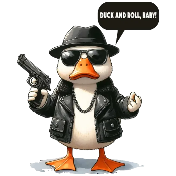 Duck with a Gun T-Shirt