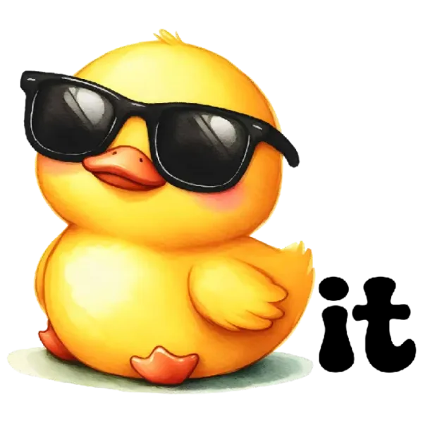 Cool Duck in Shades