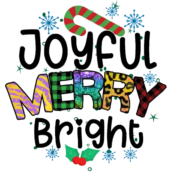 Joyful Merry Bright