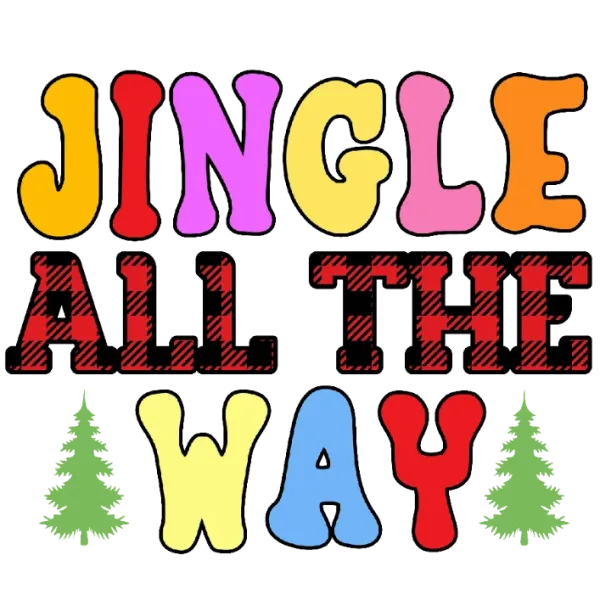 Jingle All The Way Holiday Graphic Tee