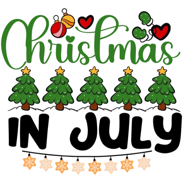 Christmas in July Celebration T-shirt