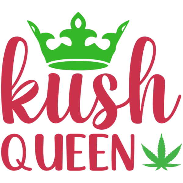 Kush Queen Crown Graphic Transfer