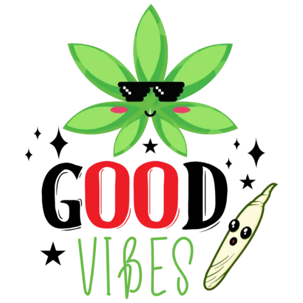 Good Vibes Weed T-Shirt