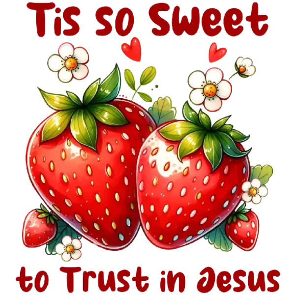 Sweet Trust in Jesus T-Shirt Design