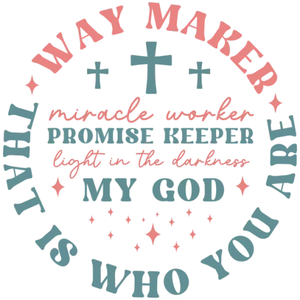 This design is titled 'Waymaker'