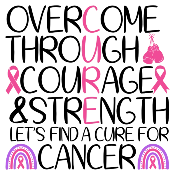 Overcoming Through Courage and Strength: A Breast Cancer Awareness Statement