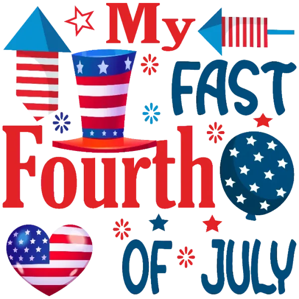My Fast Fourth of July Celebration