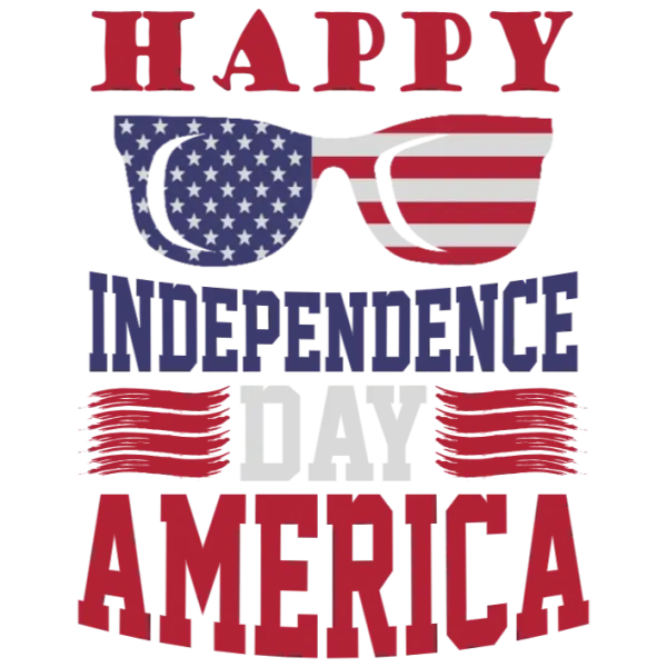 Happy Independence Day America Sunglasses