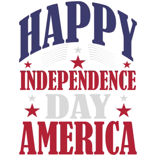 Happy Independence Day America Graphic