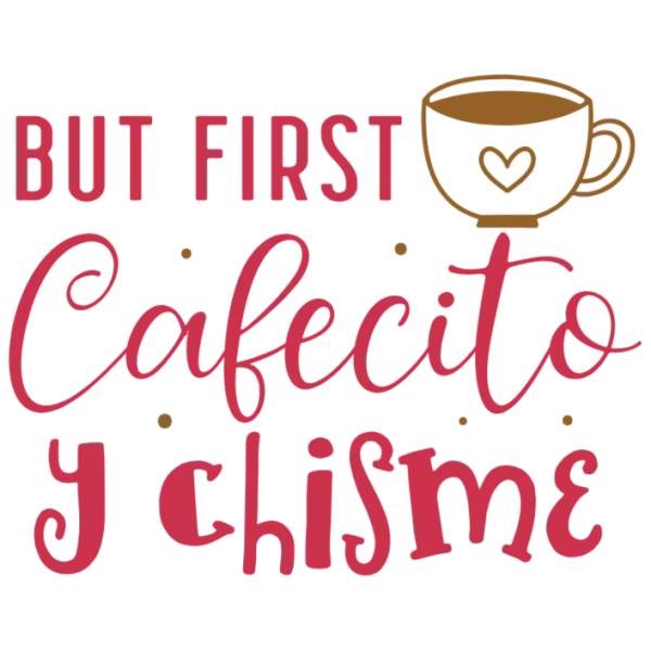 Cafecito y Chisme Tumbler Wrap
