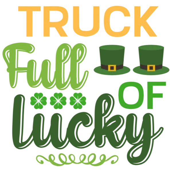Truck Full of Lucky Green Beads