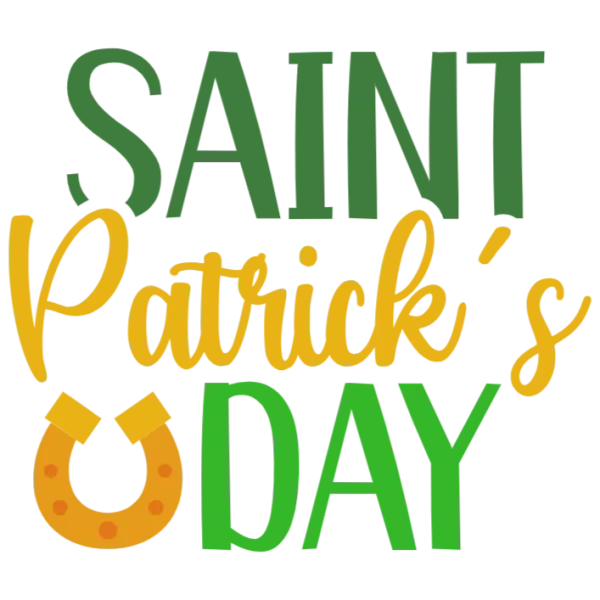 Saint Patrick's Day Lucky Horseshoe