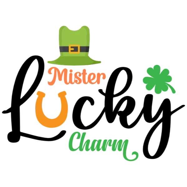 Mister Lucky Charm Lucky Horseshoe St Patrick's Day Lucky Irish Gift Idea for Women Men Kids Boys Girls