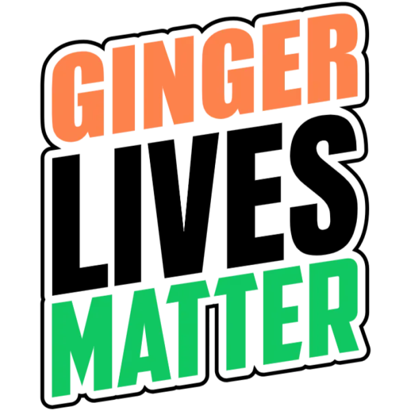 Ginger Lives Matter Sticker