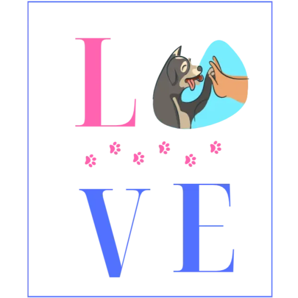 Love and Doggos - DTF Transfer