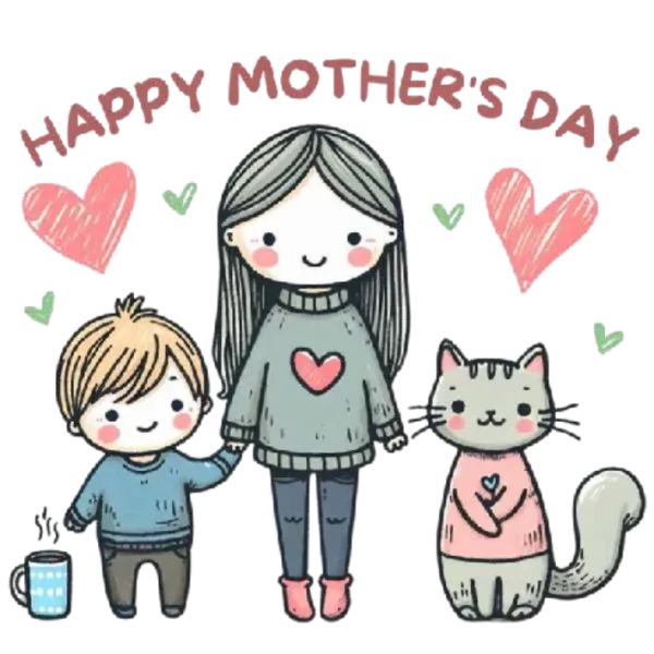 Happy Mother's Day Family Love - DTF Transfer