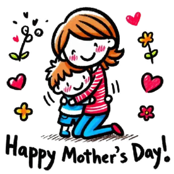 Happy Mother's Day Kisses