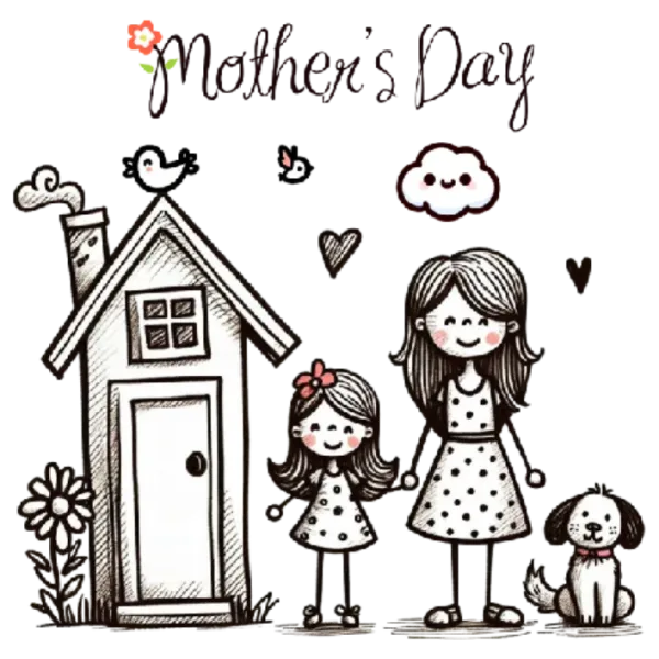 Mother's Day Love and Happiness