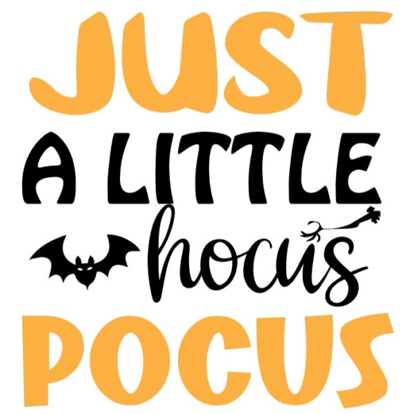 A Little Hocus Pocus Halloween Costume T-Shirt Design for Women and Girls