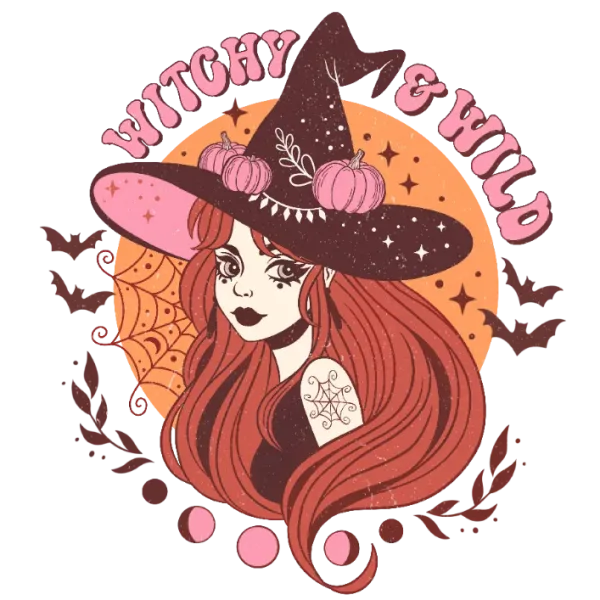 Witchy Woman Halloween T-Shirt
