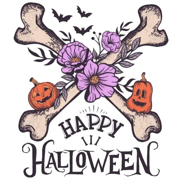 Happy Halloween Crossbones