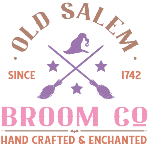 Old Salem Broom Co Hand Crafted and Enchanted Logo