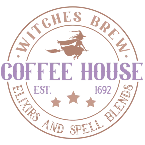 Witches Brew Coffee House DTF Transfer for Apparel