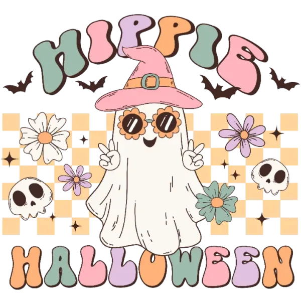 Hippie Halloween Design