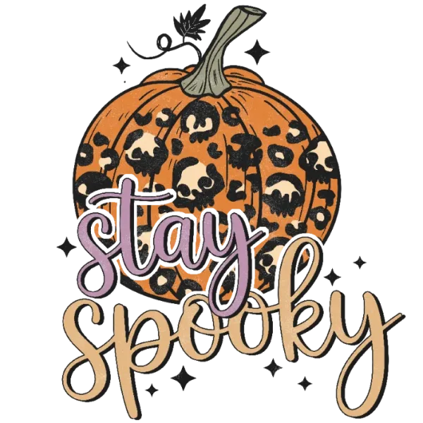 Spooky Pumpkin DTF Transfer