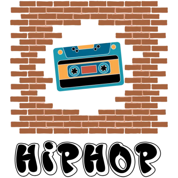 Hip Hop Wall Art - Cassette Tape Illustration