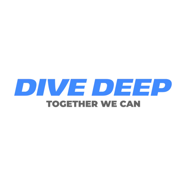 Dive Deep T-shirt Design with Inspirational Message
