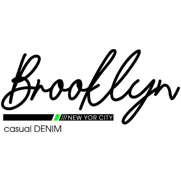 Brooklyn Casual Denim Logo