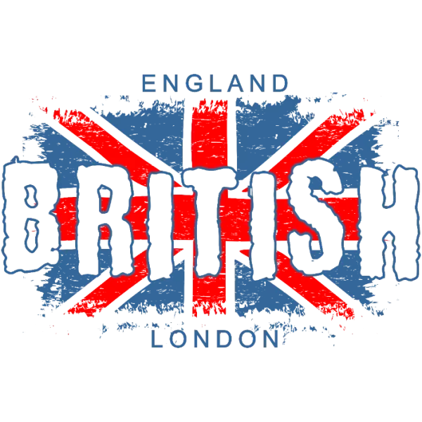 British Flag Distressed Style Design